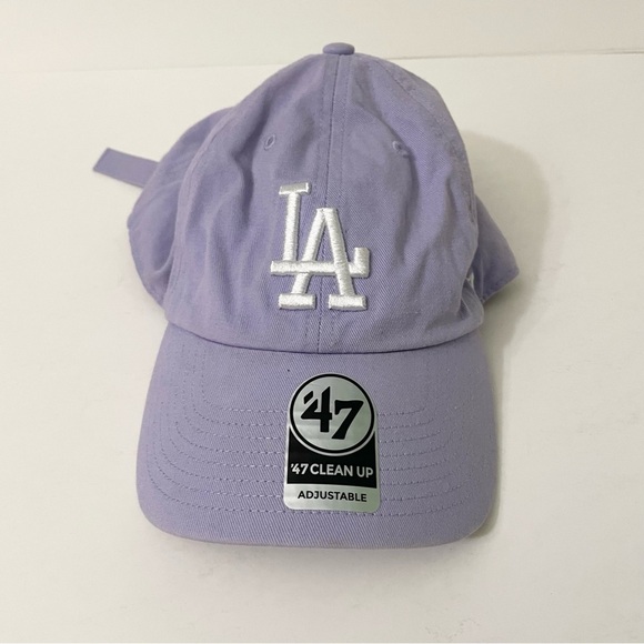 Los Angeles LA Dodgers 47 Urban Outfitters Hat Lilac Adjustable Cap - Picture 1 of 15